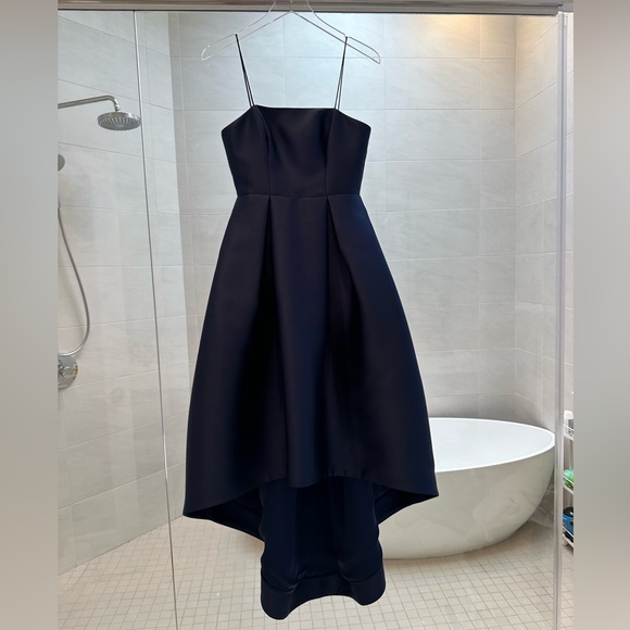 Parker Navy Blue Harper Dress - Picture 4 of 6